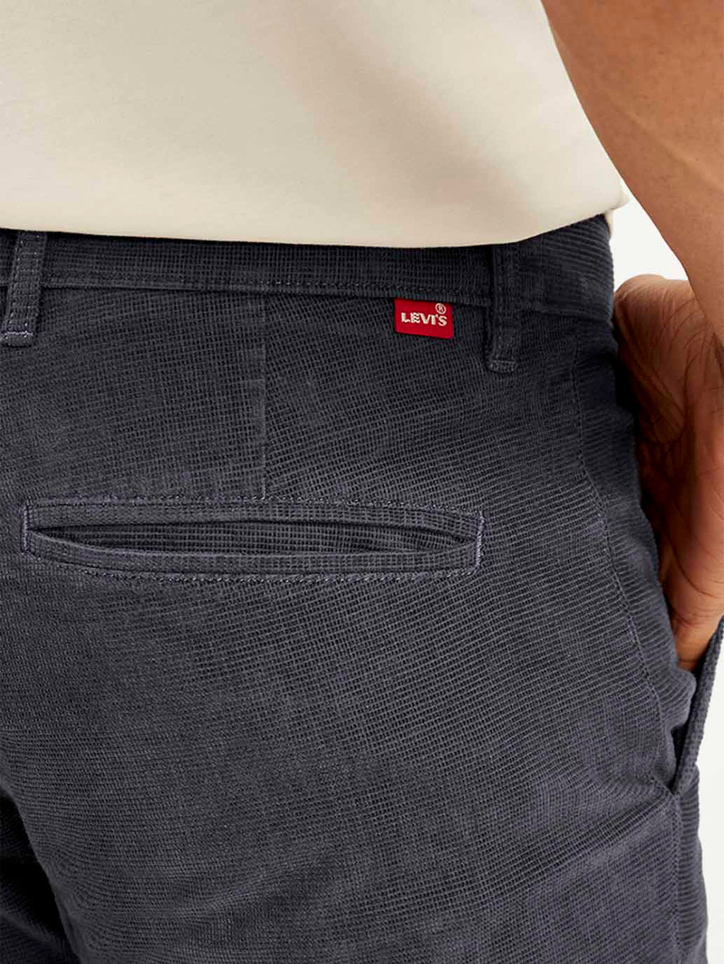 Men's Charcoal Grey Slim Fit Chinos