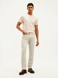 Men's Redloop Off White Slim Fit Trousers
