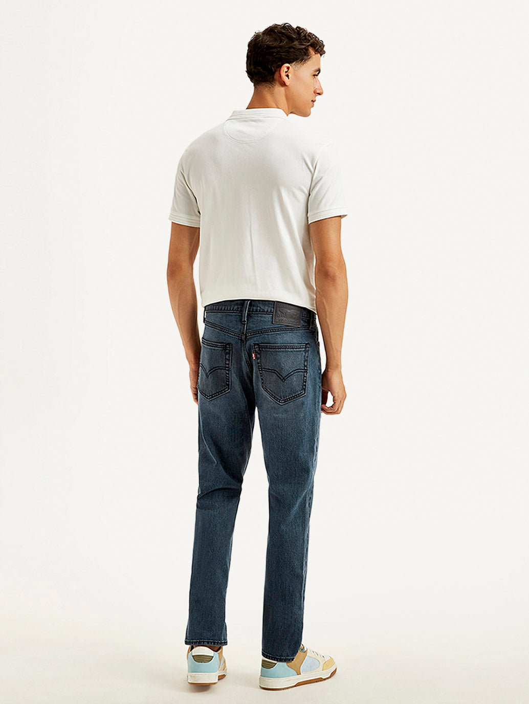 Men's 511 Blue Slim Fit Mid Rise Jeans