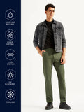 Men's Olive Slim Fit Tech Pant Chinos