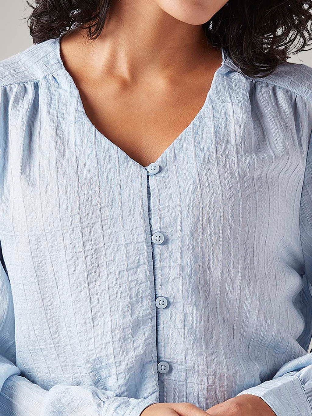 Women's Textured Regular Fit Top