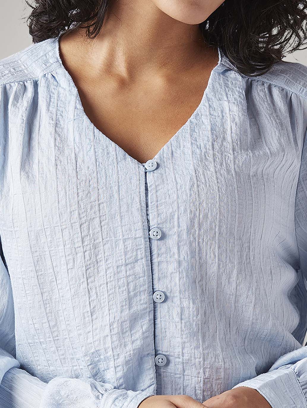 Women's Textured Regular Fit Top