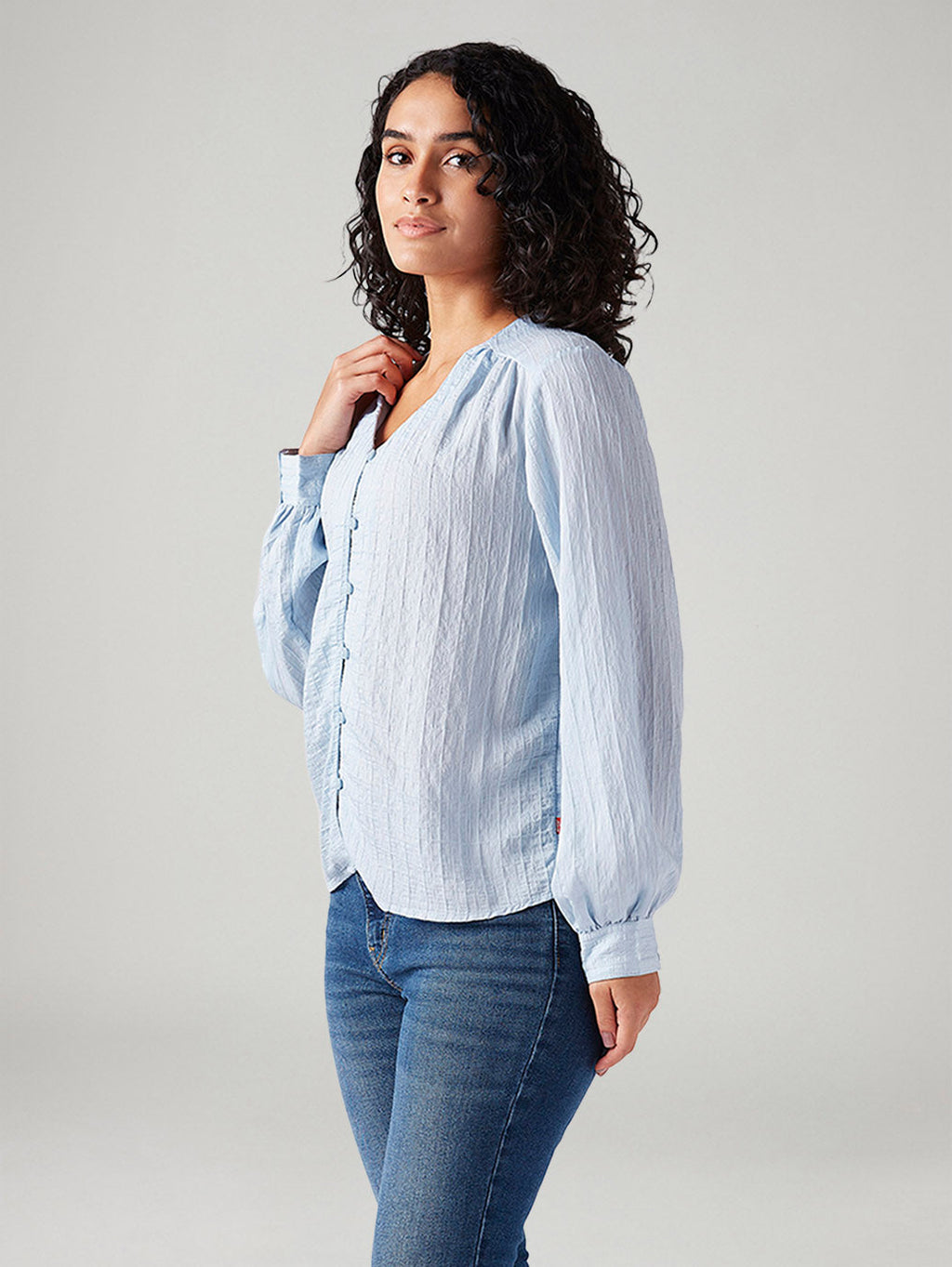 Women's Textured Regular Fit Top