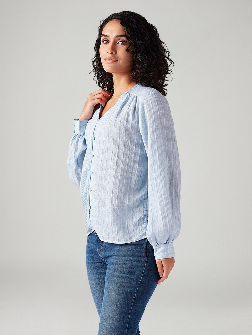 Women's Textured Regular Fit Top