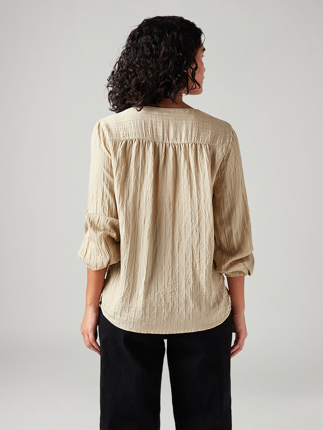 Women's Textured Regular Fit Top