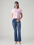 Women's 726 Blue Flared Fit High Rise Jeans