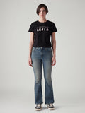 Women's 726 Med Indigo Flared Fit High Rise Tinted Jeans