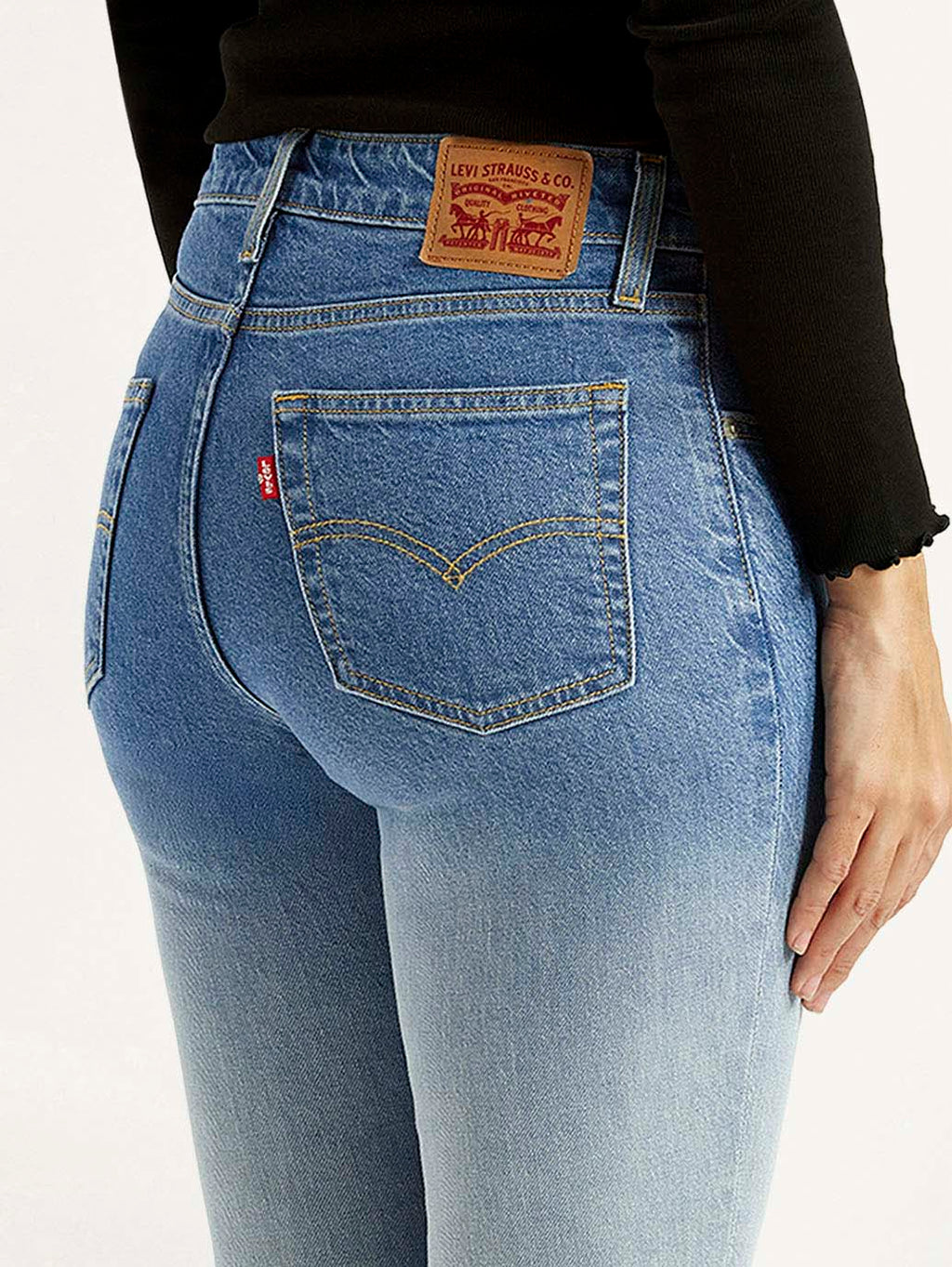 Women's 726 Light Indigo Flared Fit High Rise Jeans