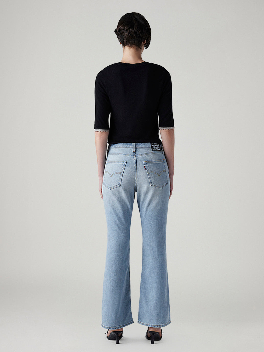Women's 726 Light Indigo Flared Fit High Rise Jeans