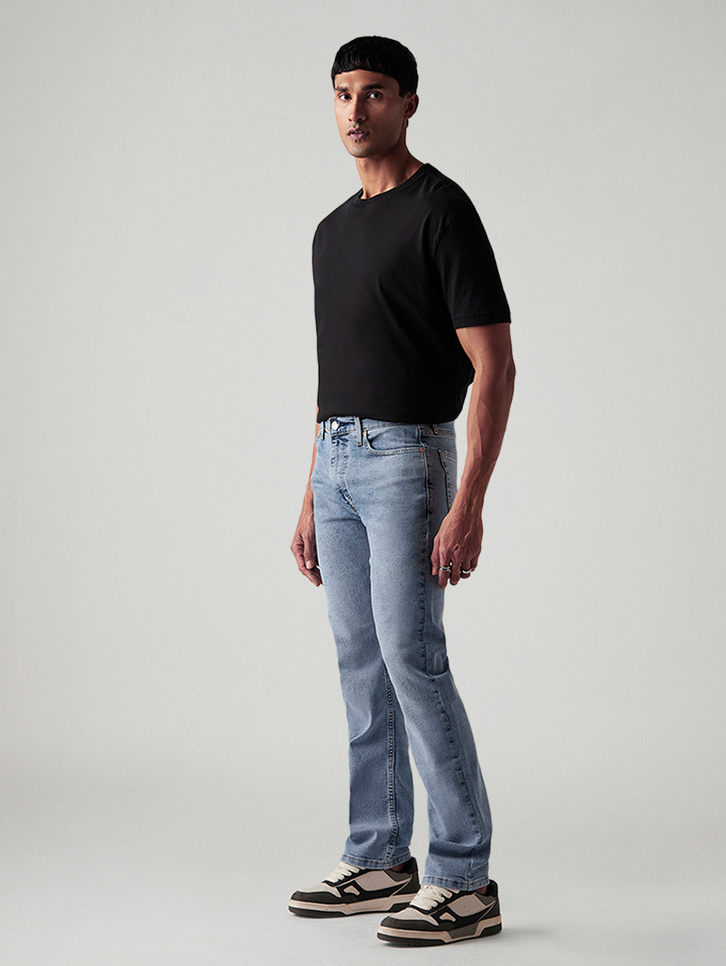 Men's 513 Light Indigo Slim Straight Fit Mid Rise Jeans