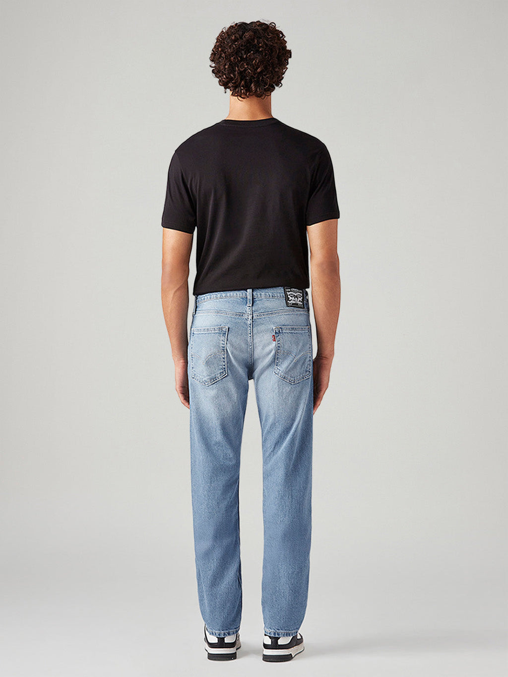 Men's 513 Light Blue Slim Straight Fit Mid Rise Jeans