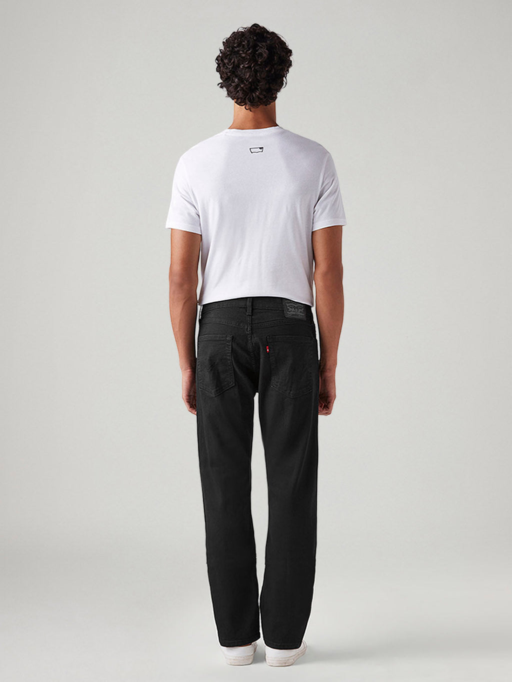 Men's 513 Black Slim Straight Fit Mid Rise Jeans