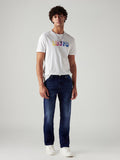 Men's 513 Dark Indigo Slim Straight Fit Mid Rise Jeans