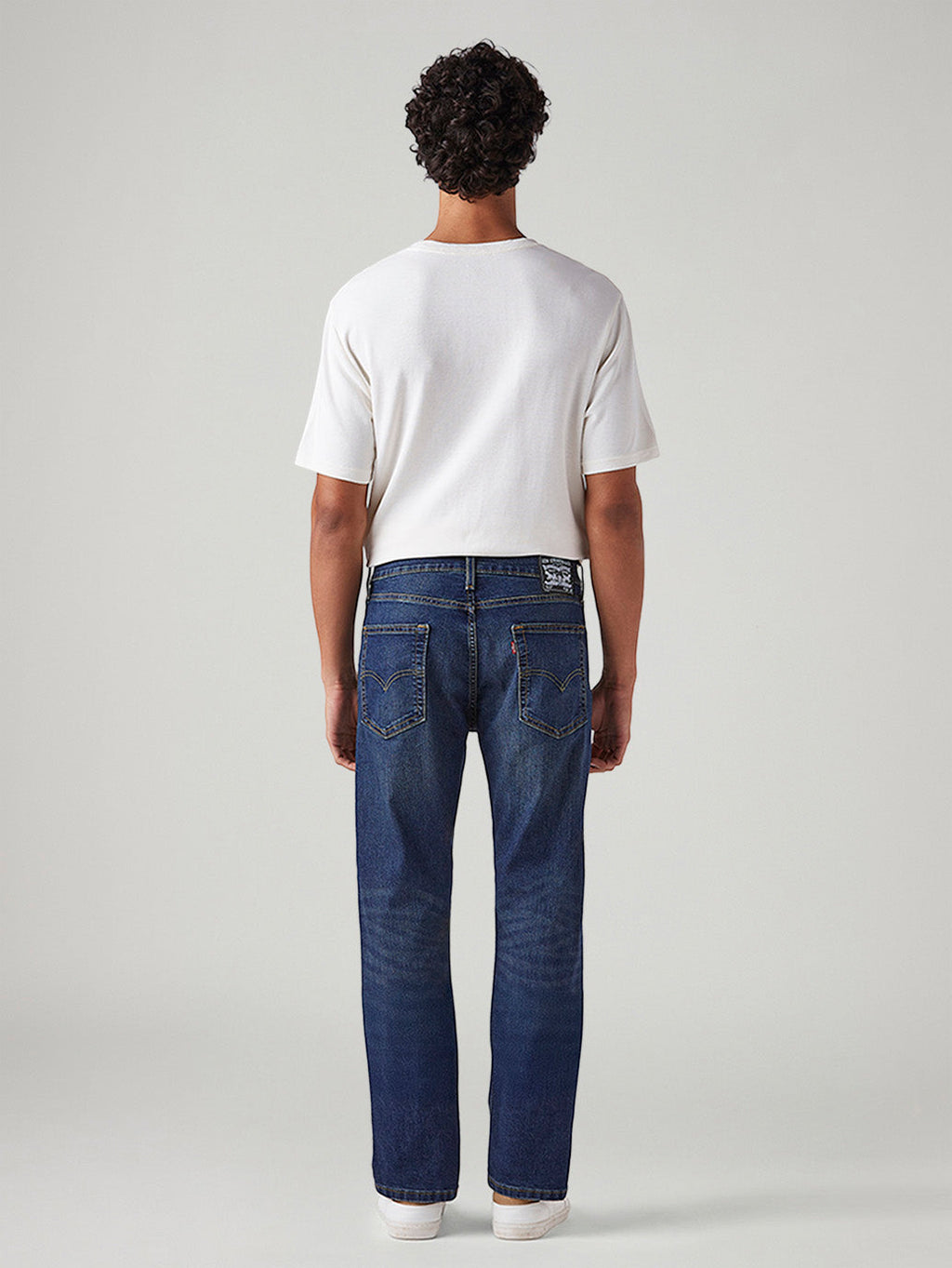 Men's 513 Blue Slim Straight Fit Mid Rise Tinted Jeans
