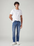 Men's 513 Med Indigo Slim Straight Fit Mid Rise Jeans