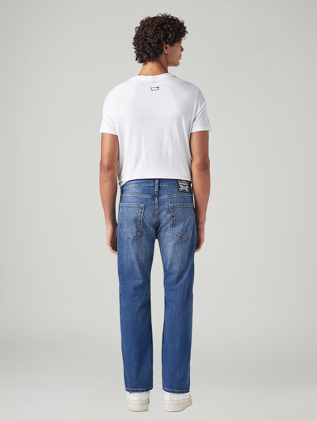 Men's 513 Med Indigo Slim Straight Fit Mid Rise Jeans