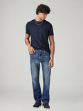 Men's 513 Blue Slim Straight Fit Mid Rise Tinted Jeans