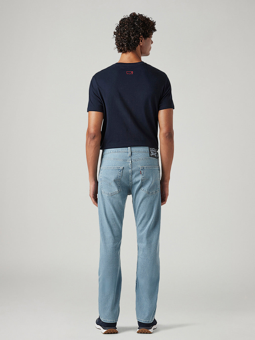 Men's 513 Light Blue Slim Straight Fit Mid Rise Tinted Jeans