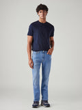 Men's 513 Light Blue Slim Straight Fit Mid Rise Jeans
