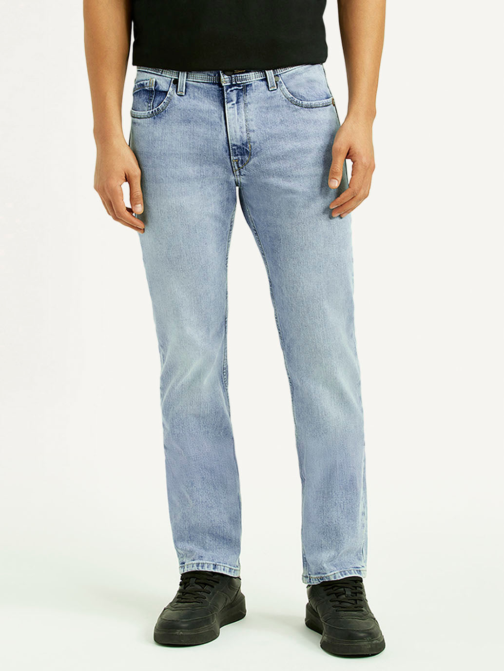 Men's 511 Light Blue Slim Fit Mid Rise Jeans