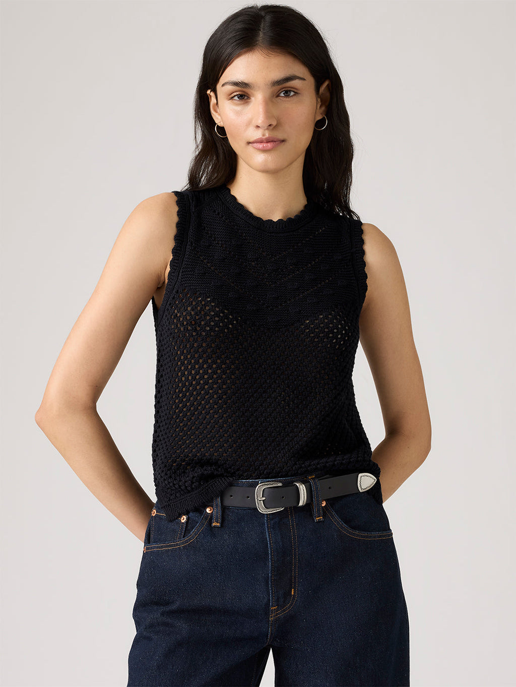 Women's Adrienne Crochet Tank Top