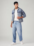 Men's 578 Light Blue Baggy Fit Mid Rise Jeans