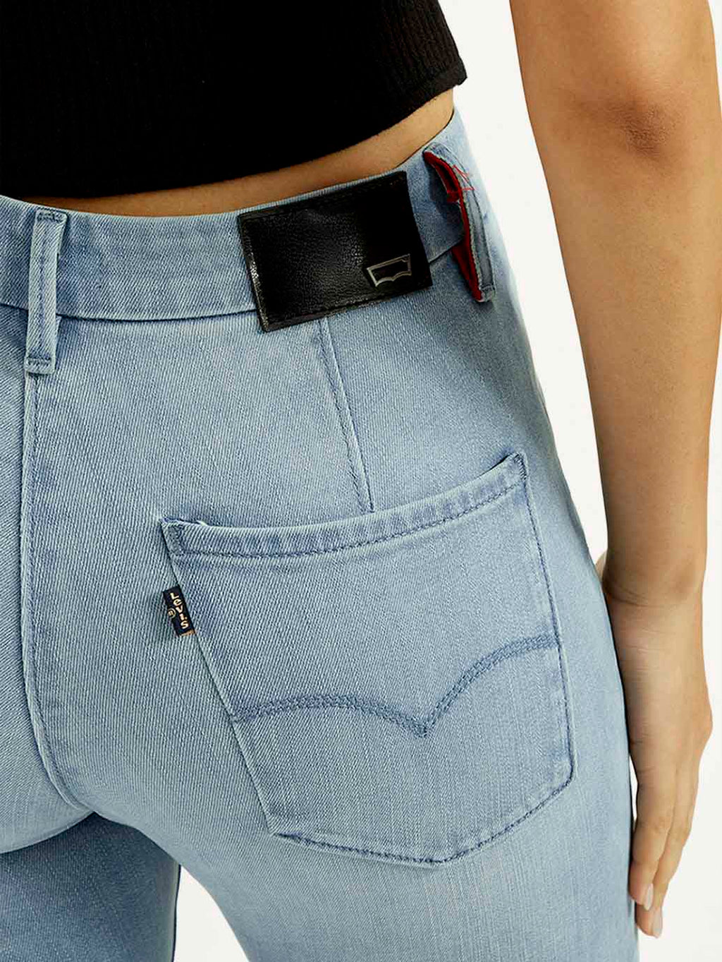 Women's Redloop 726 Light Indigo Flared Fit High Rise Jeans