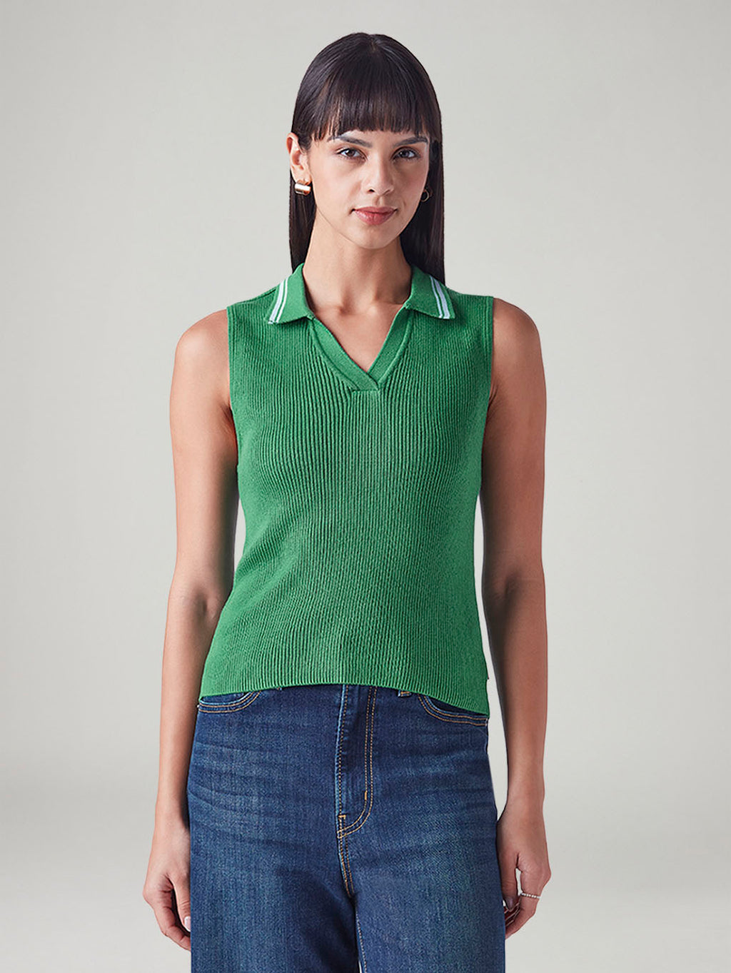 Women's Textured Regular Fit Knitted Top