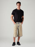 Men's 568 Light Blue Loose Fit Mid Rise Shorts