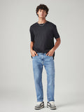 Men's 505 Light Blue Straight Fit Mid Rise Jeans