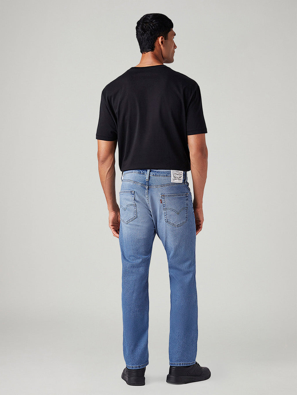 Men's 505 Light Indigo Straight Fit Mid Rise Jeans