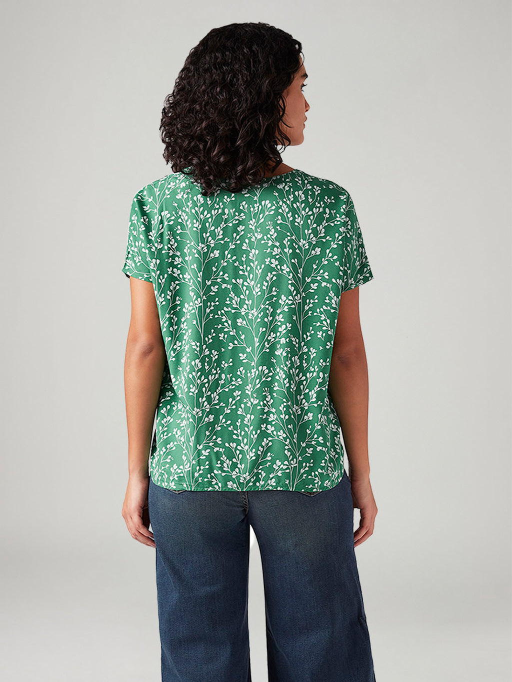 Women's Floral Regular Fit Top