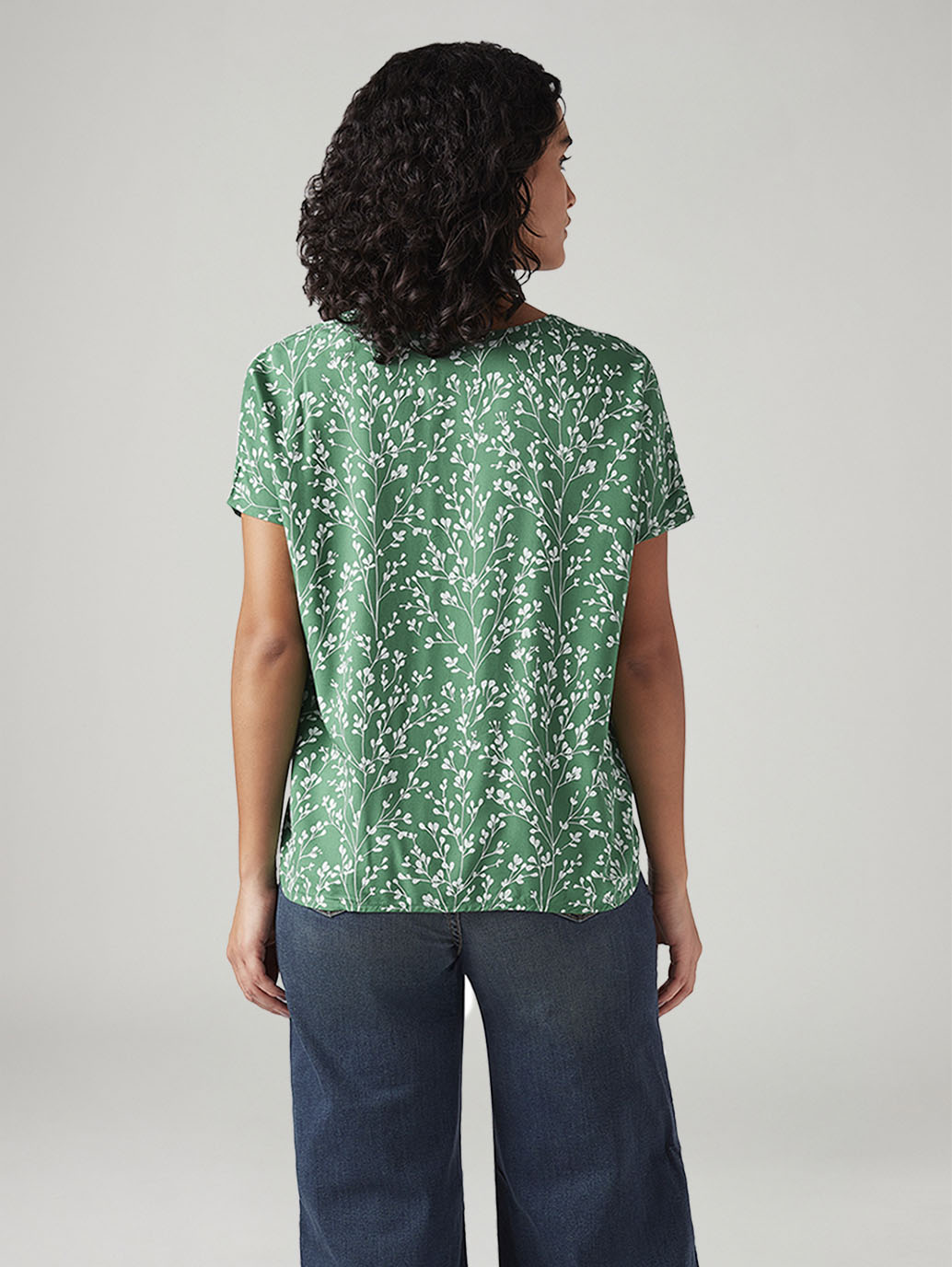 Women's Floral Regular Fit Top