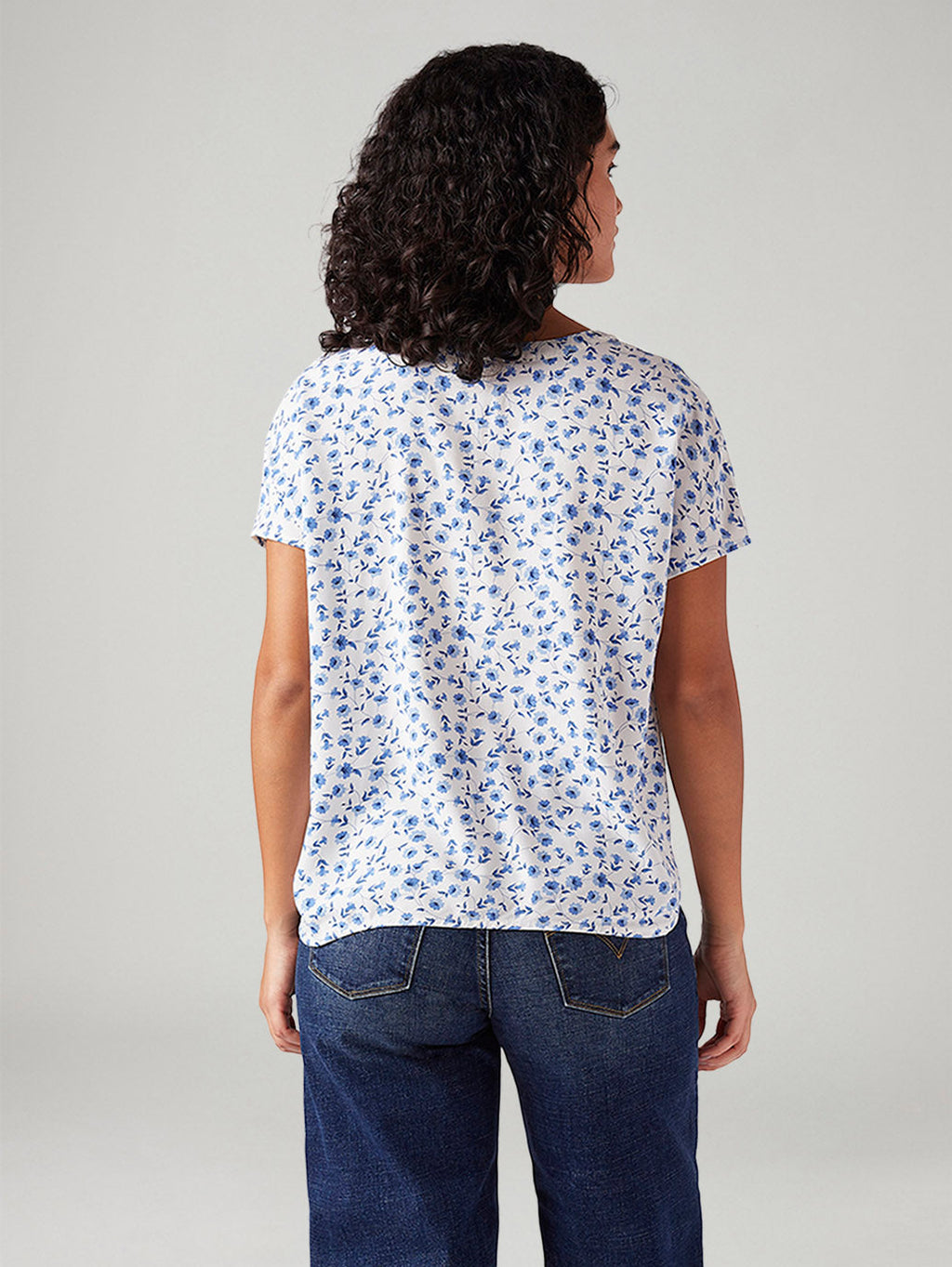 Women's Floral Regular Fit Top
