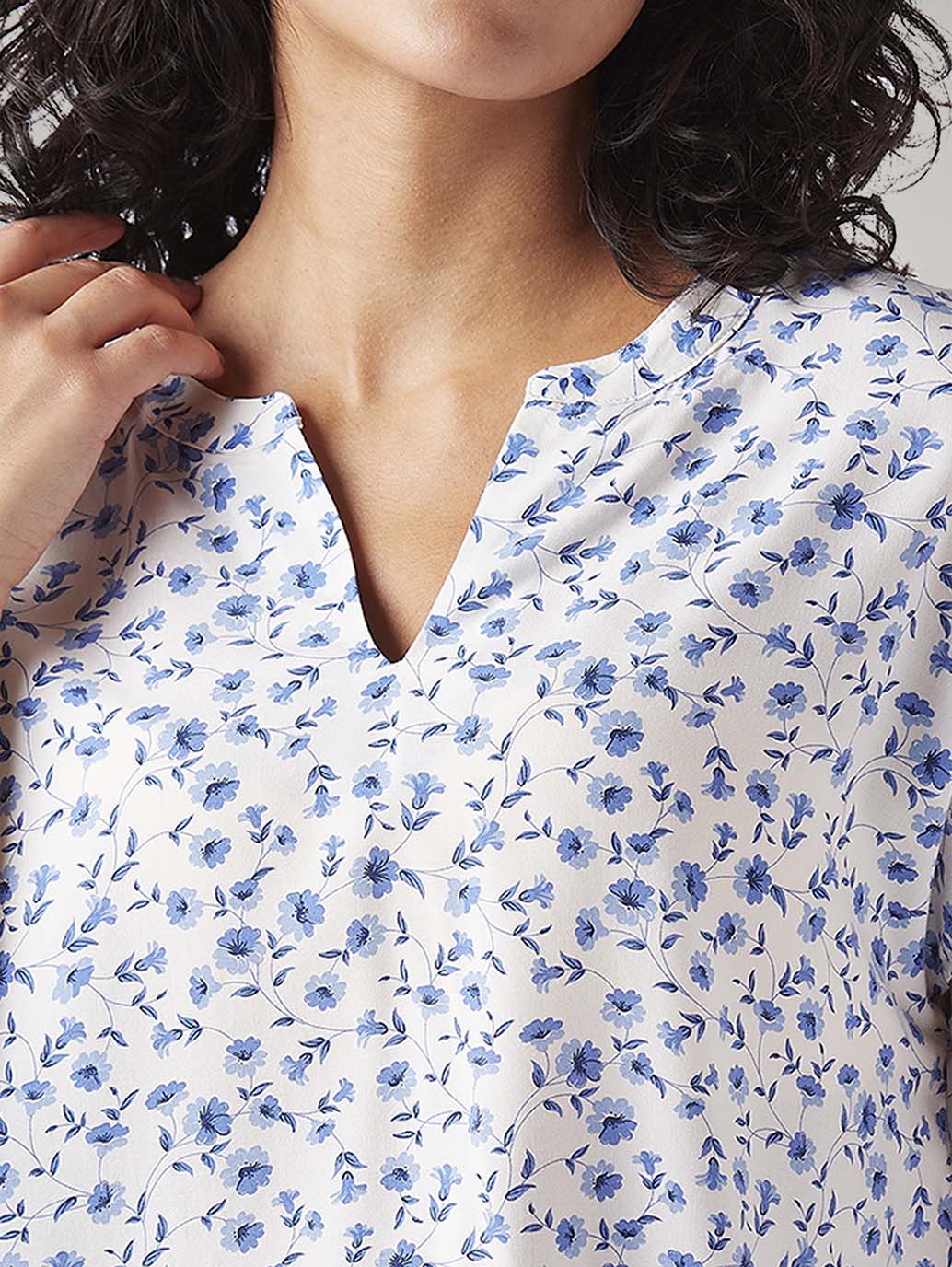 Women's Floral Regular Fit Top