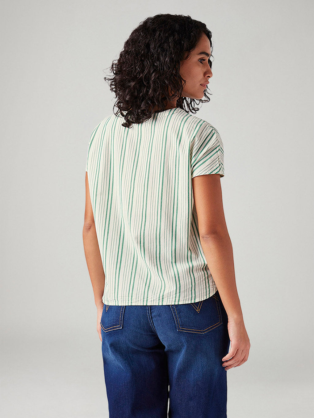Women's Striped Relaxed Fit Top