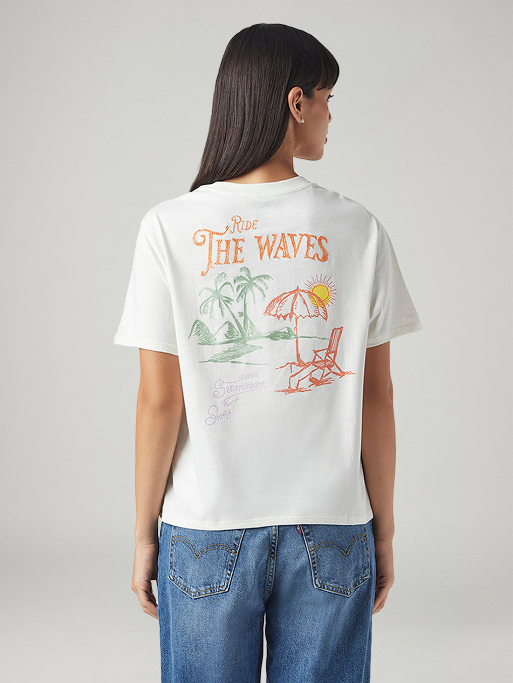 Women's Graphic Print Relaxed Fit T-Shirt