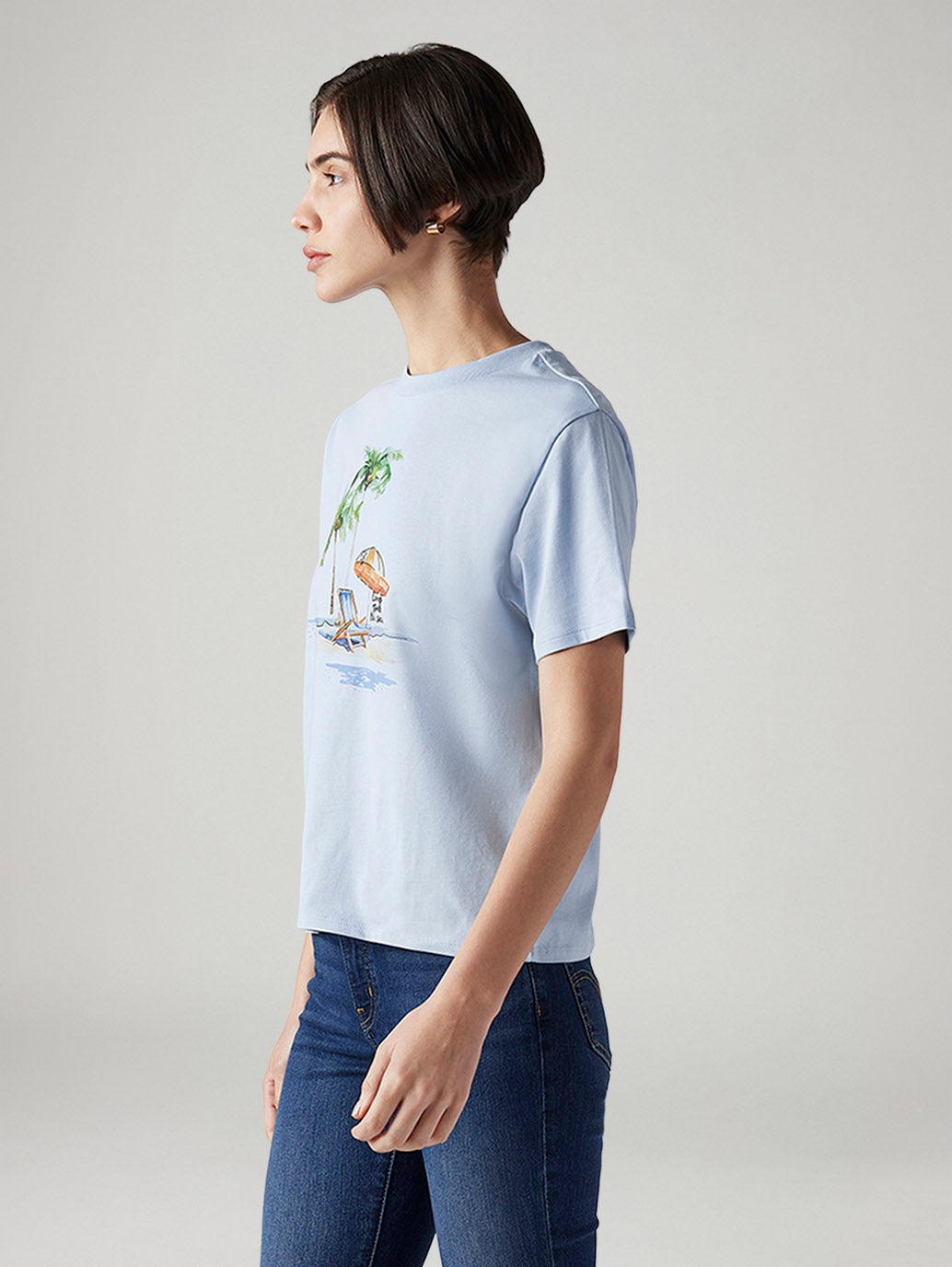 Women's Graphic Print Relaxed Fit T-Shirt