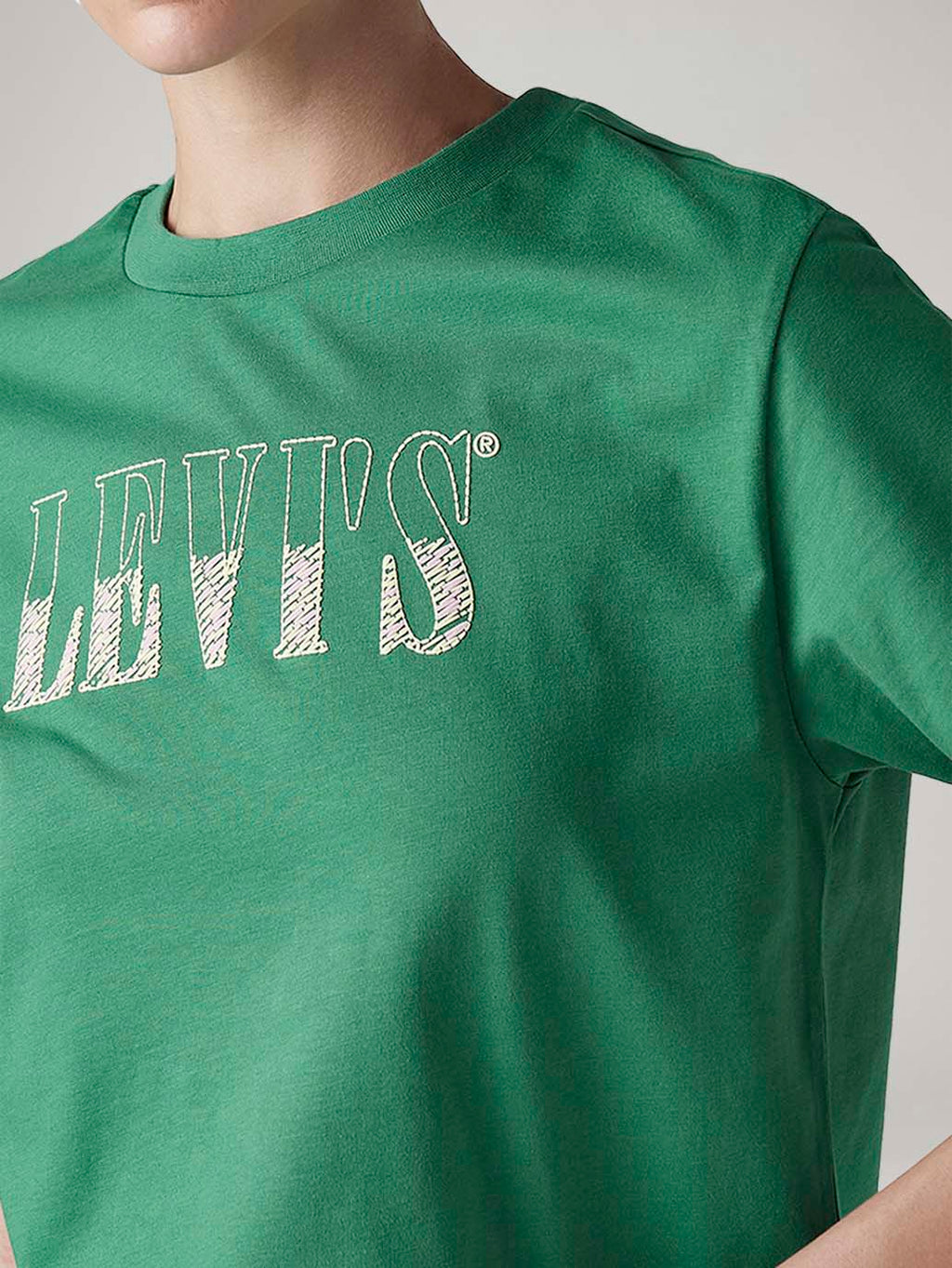 Women's Logo Printed Relaxed Fit T-Shirt