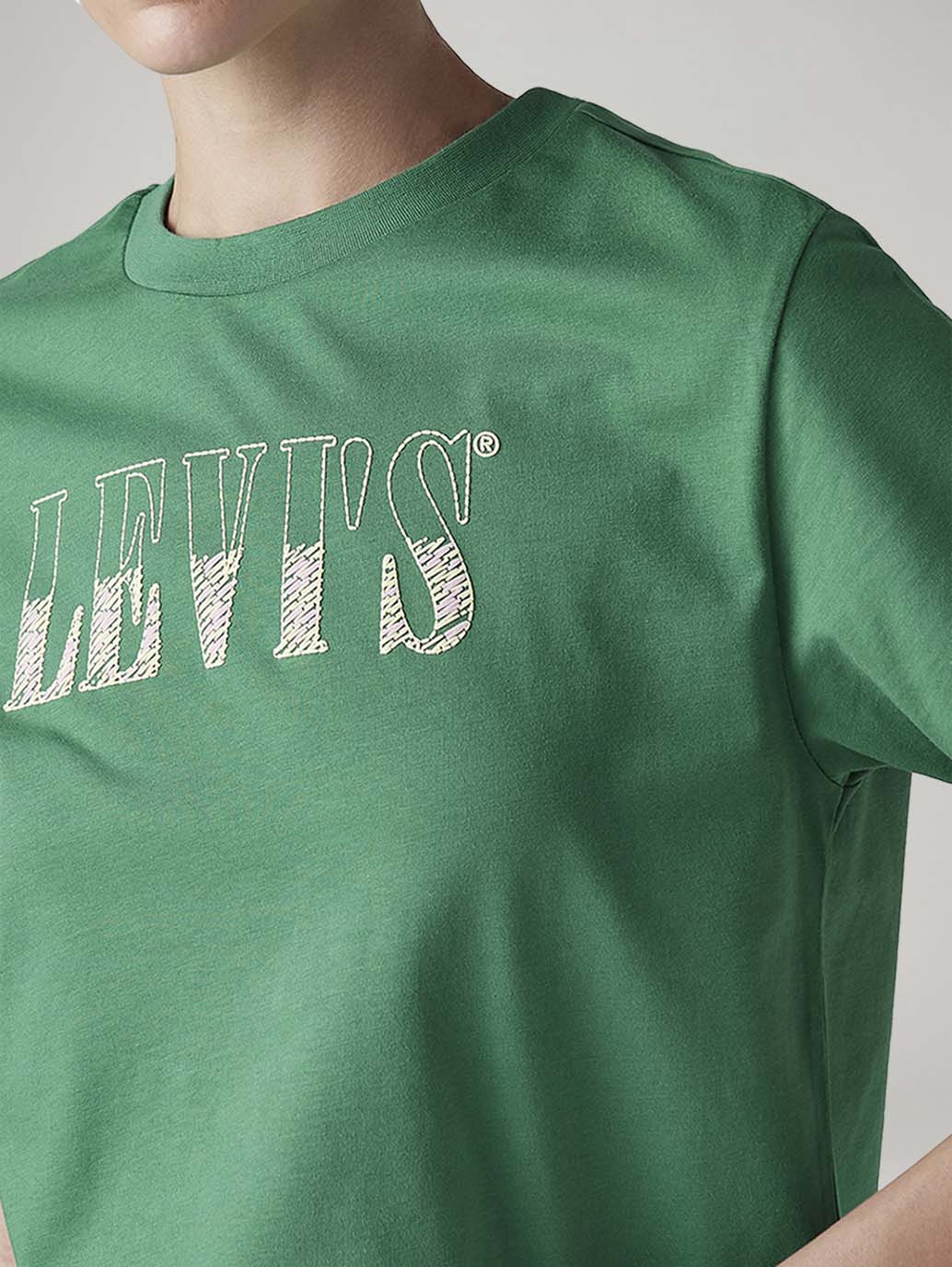 Women's Logo Printed Relaxed Fit T-Shirt