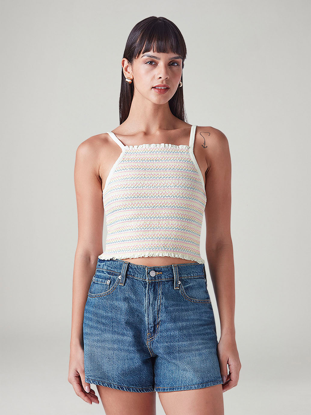 Women's Embroidered Slim Fit Top