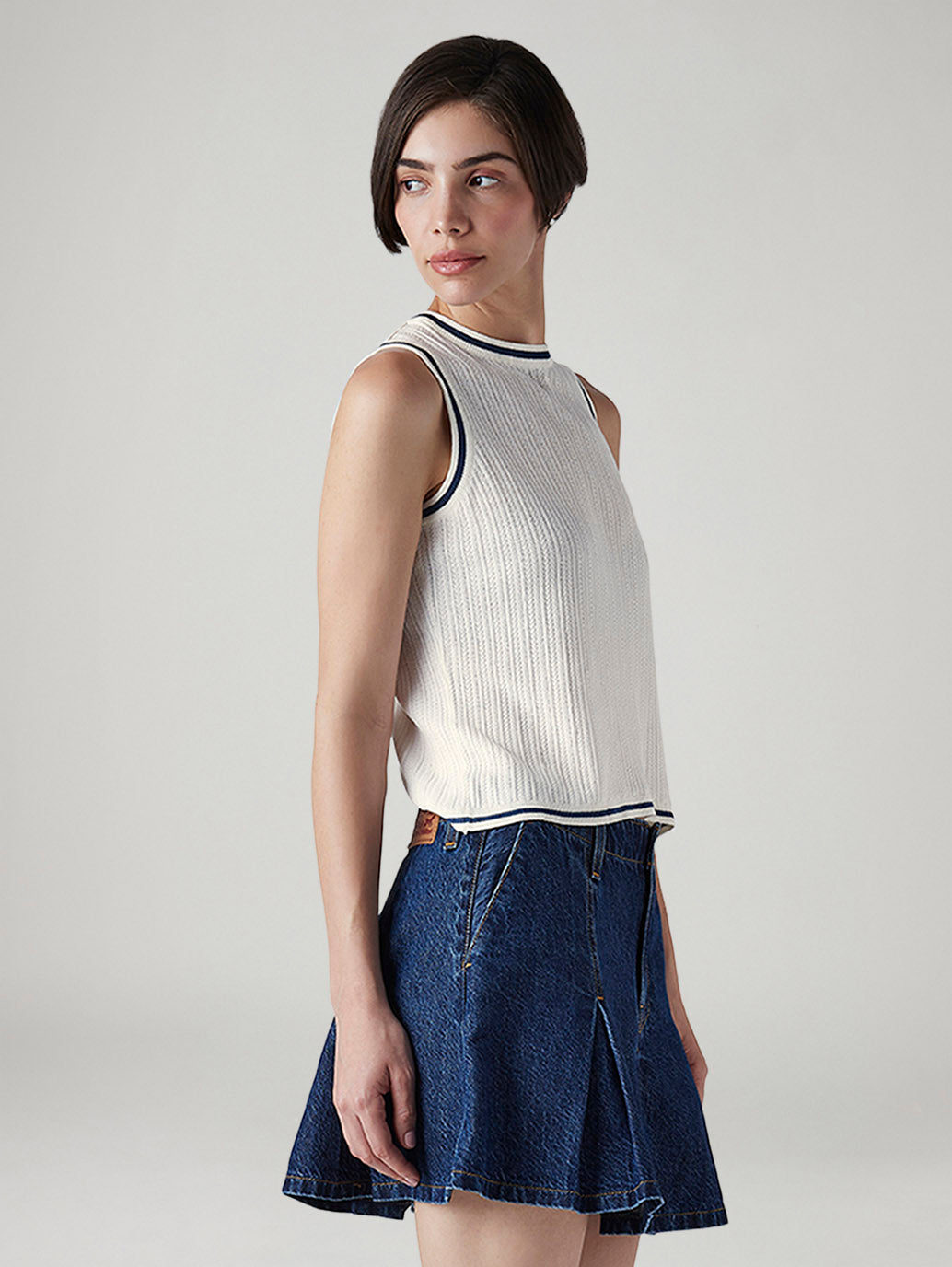 Women's Pin Striped Slim Fit T-Shirt
