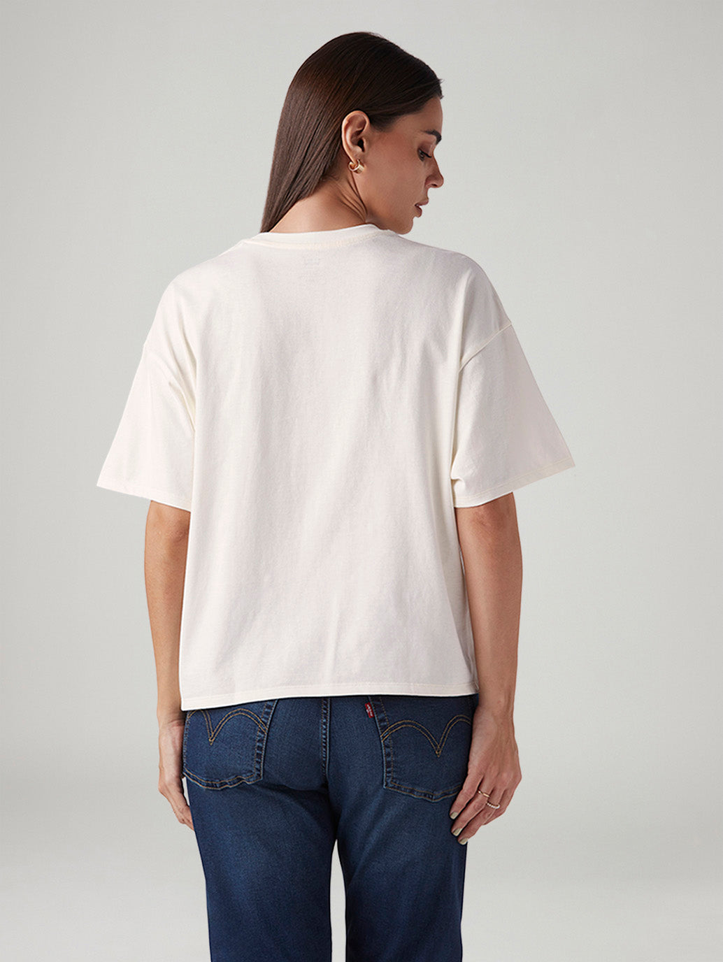 Women's Embroidered Relaxed Fit Oversize T-Shirt