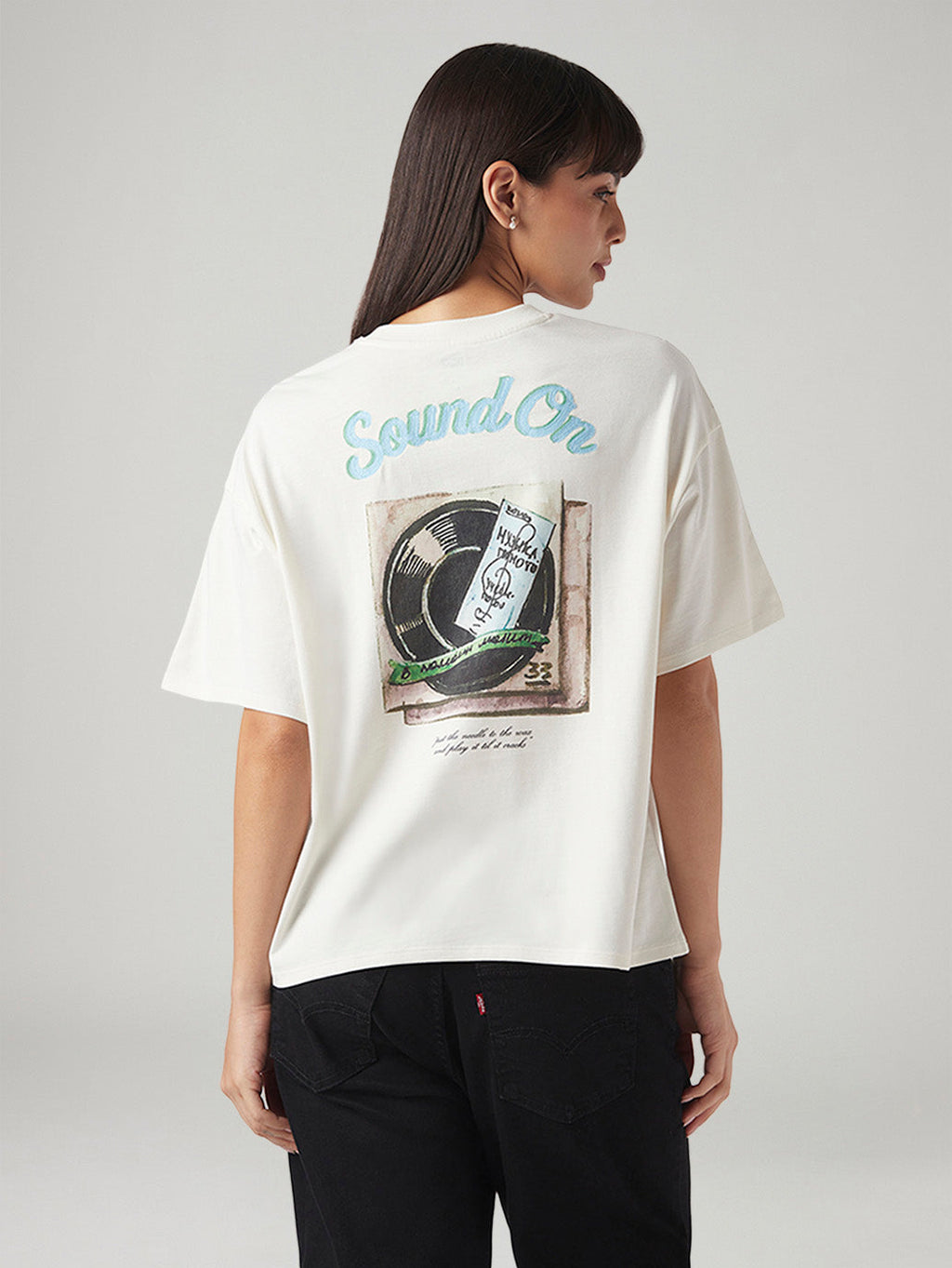 Women's Graphic Print Relaxed Fit Oversized T-Shirt