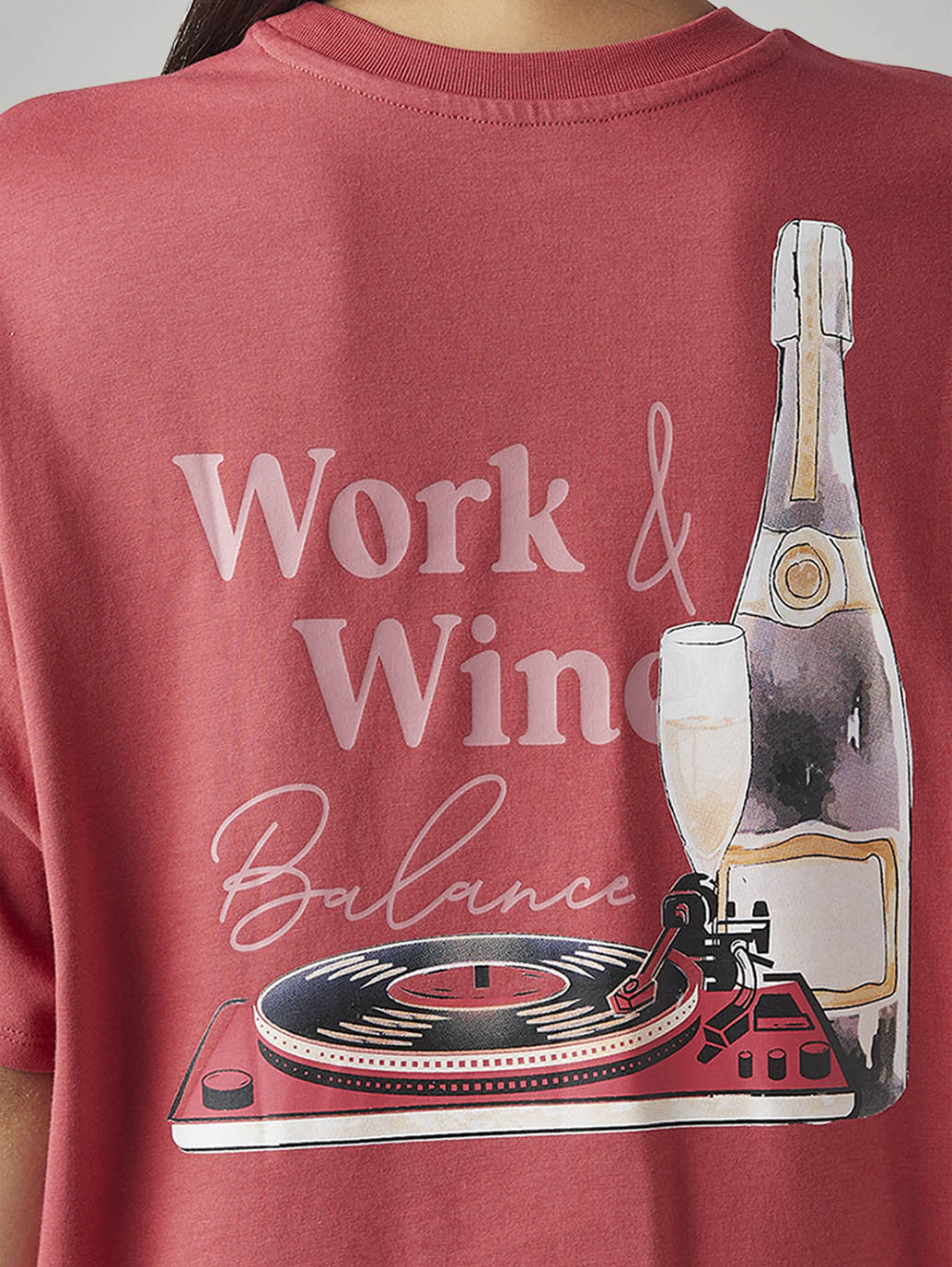Women's Graphic Print Relaxed Fit Oversized T-Shirt