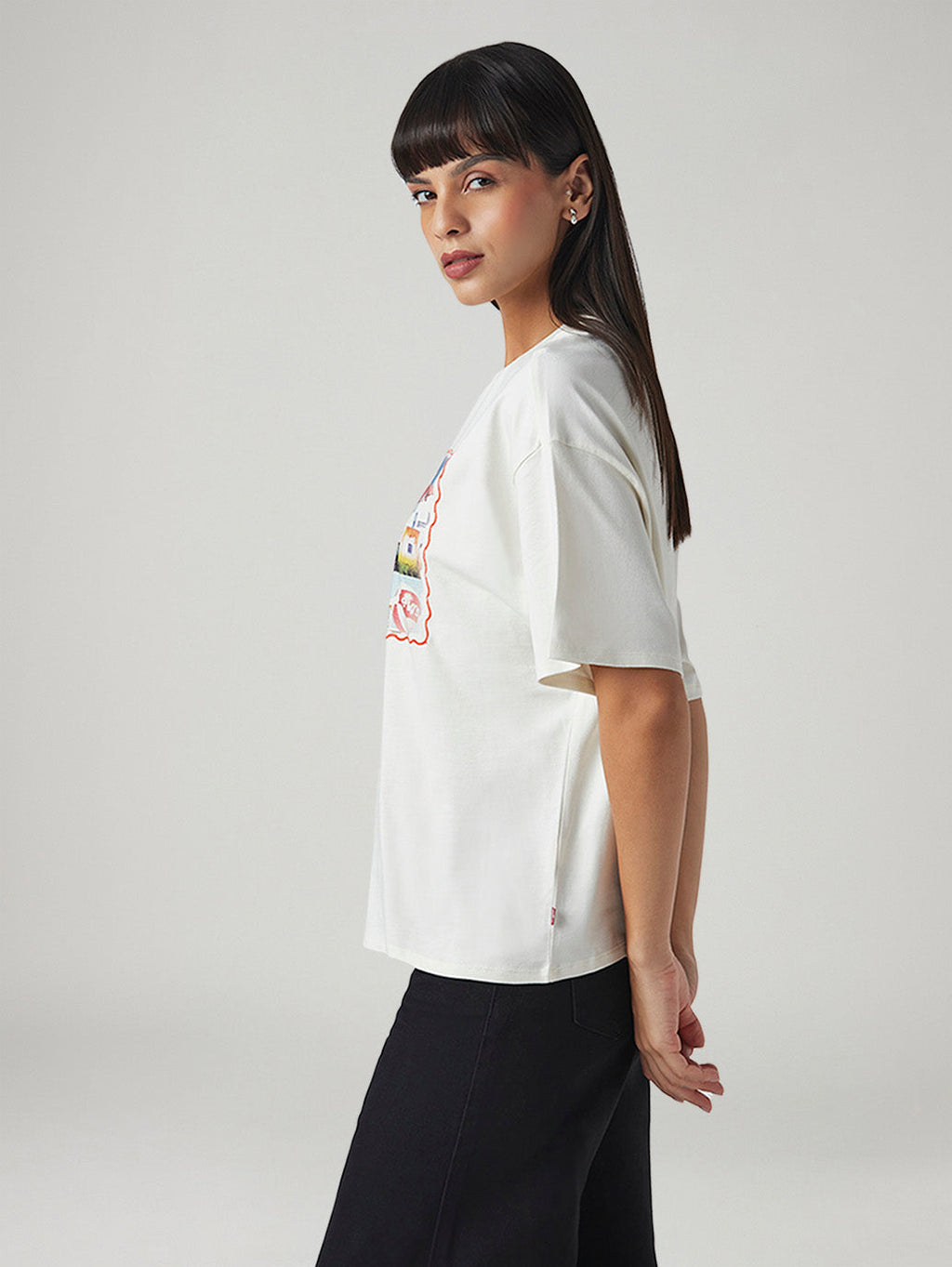 Women's Graphic Print Relaxed Fit Oversized T-Shirt
