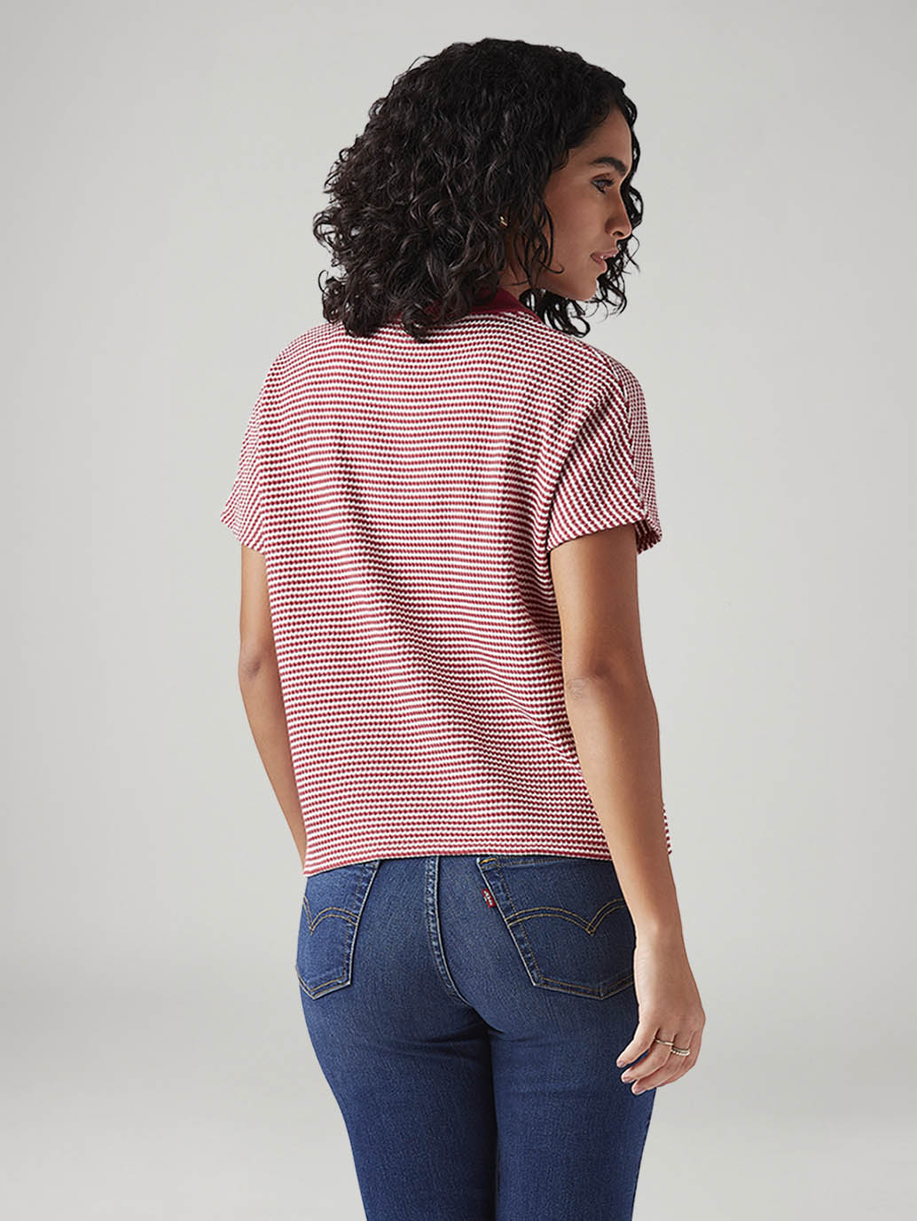 Women's Striped Relaxed Fit T-Shirt
