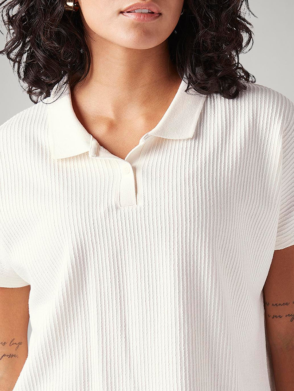 Women's Textured Relaxed Fit T-Shirt