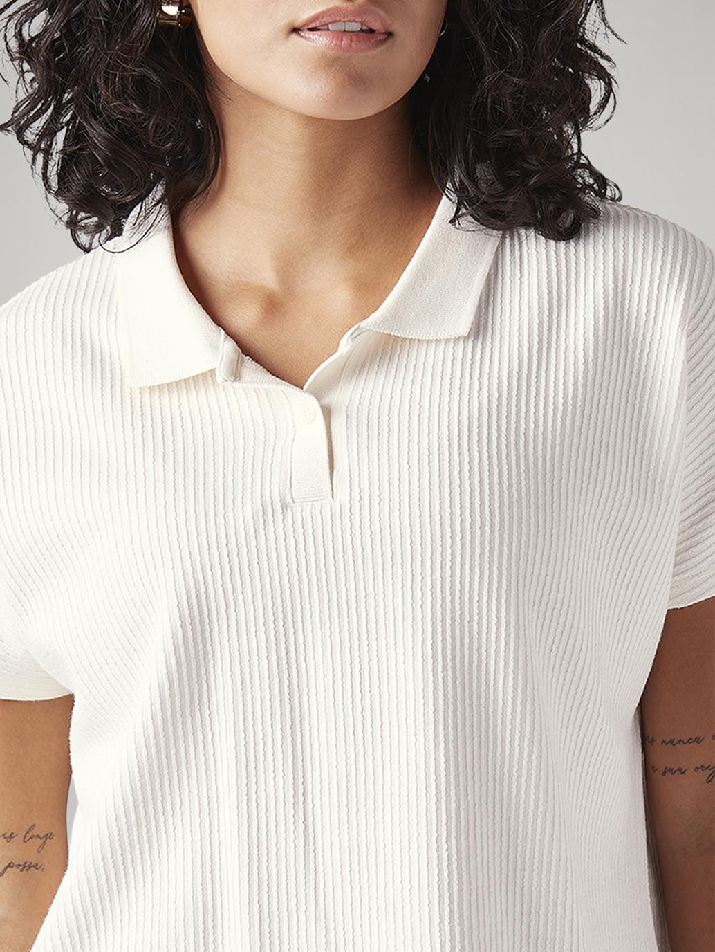 Women's Textured Relaxed Fit T-Shirt