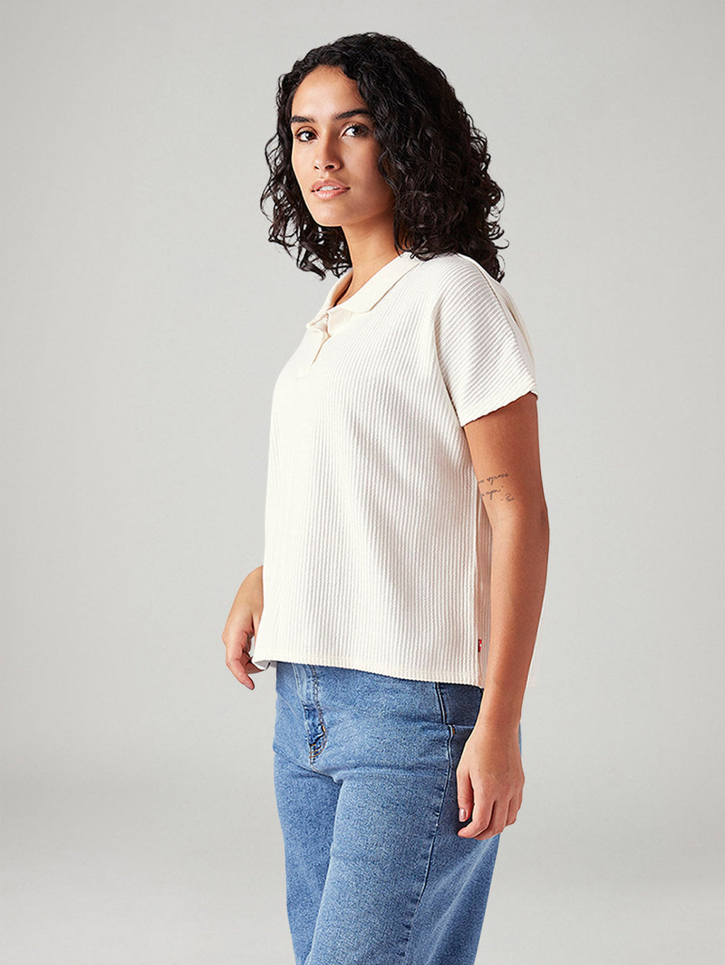 Women's Textured Relaxed Fit T-Shirt